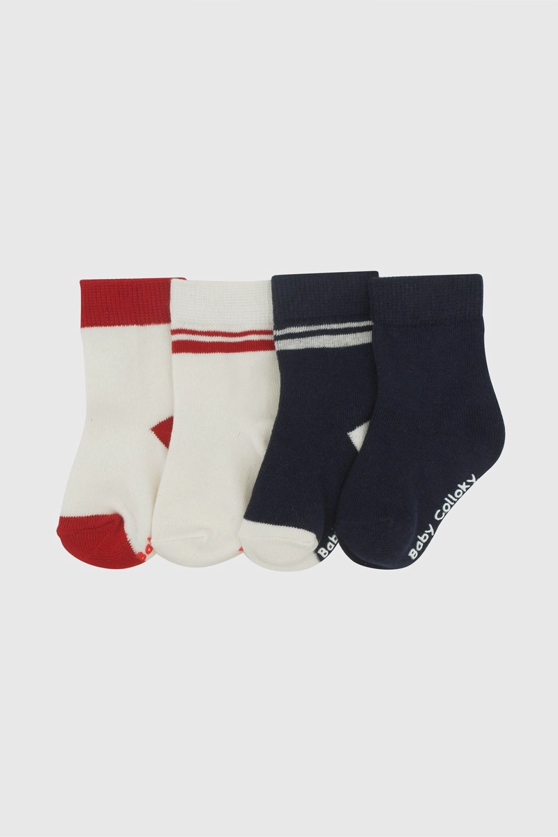 CALCETIN DEPORTIVO AZUL NIÑO 8284 COLLOKY - 1