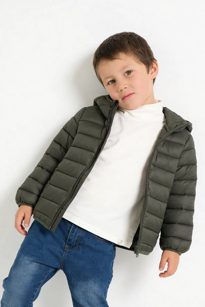 PARKA VERDE NIÑO 7930 COLLOKY - 2