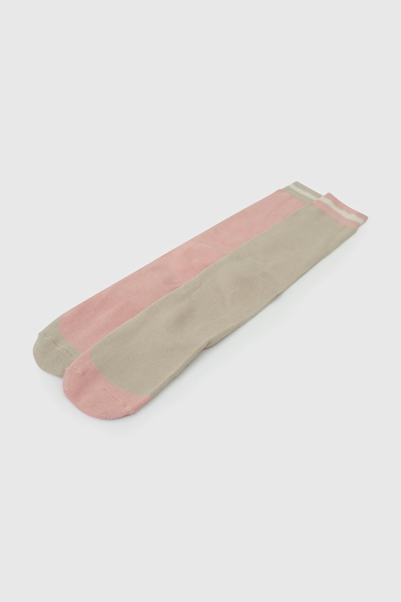 CALCETIN LARGO ROSADO NIÑA 7629 COLLOKY - 2