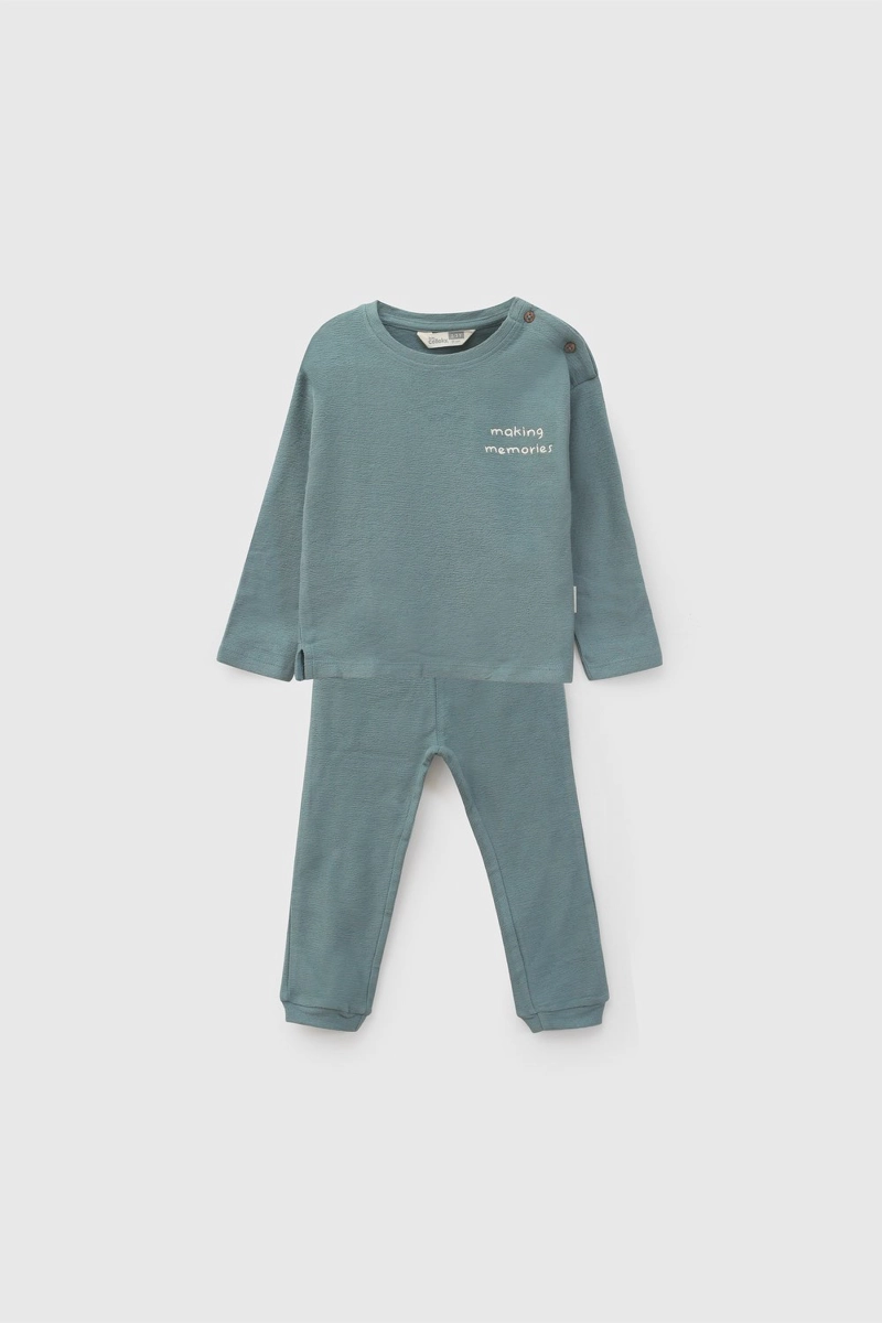 CONJUNTO CELESTE NIÑO 7676 COLLOKY - 1