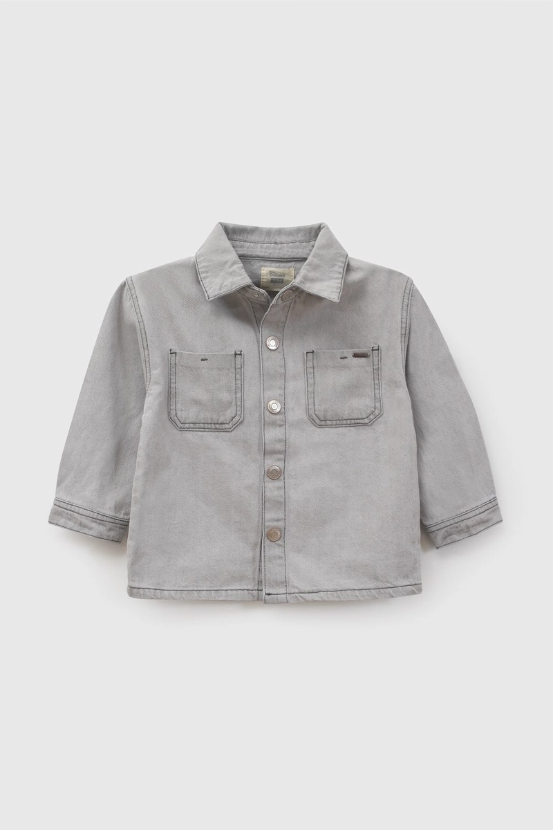 SOBRECAMISA GRIS NIÑO 7953 COLLOKY - 1