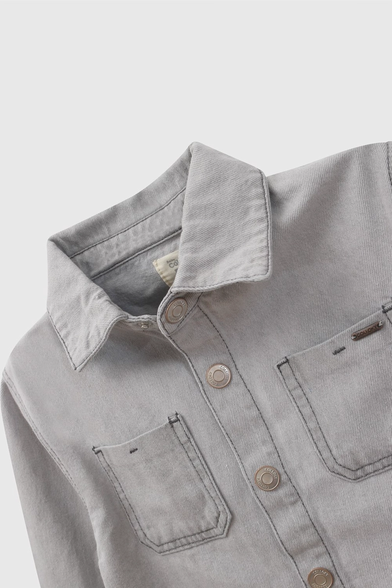 SOBRECAMISA GRIS NIÑO 7953 COLLOKY - 3