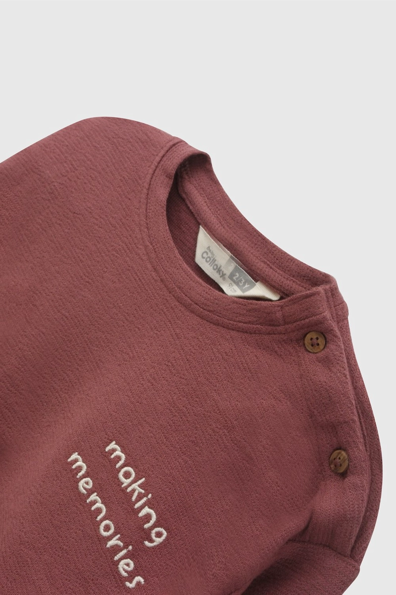 CONJUNTO ROJO NIÑO 7950 COLLOKY - 5