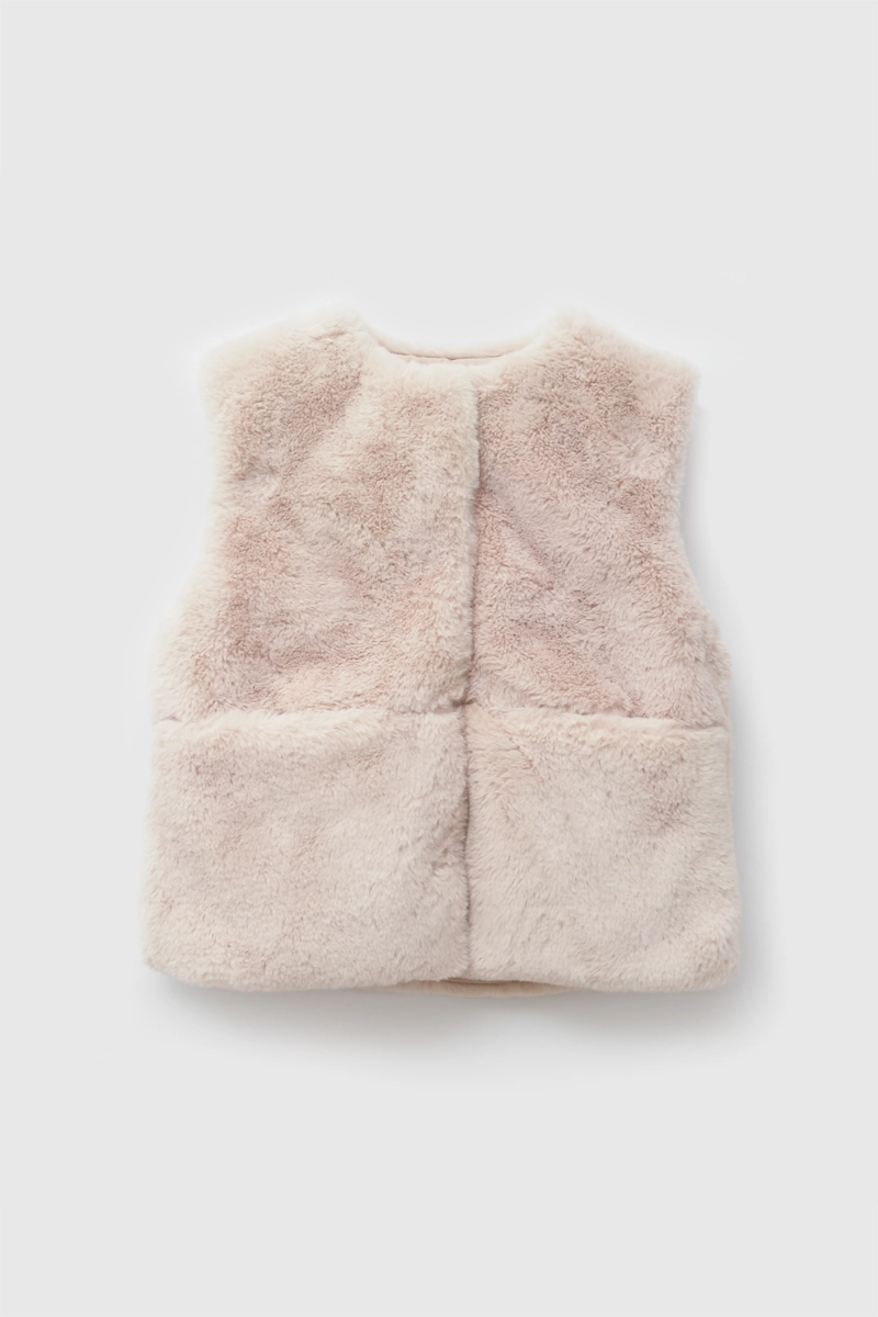 CHAQUETA BEIGE NIÑA 8015 COLLOKY - 1