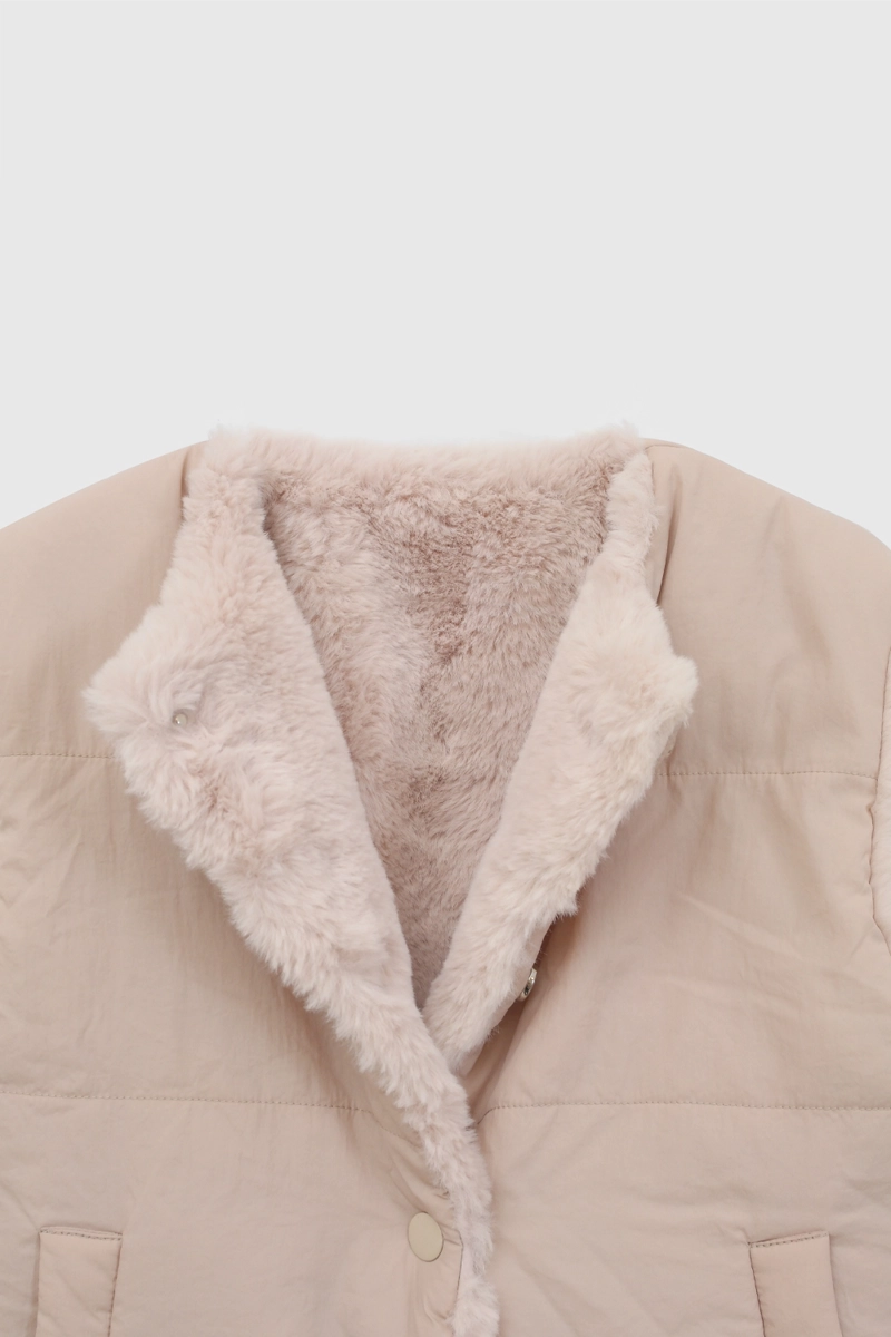 CHAQUETA BEIGE NIÑA 8015 COLLOKY - 4