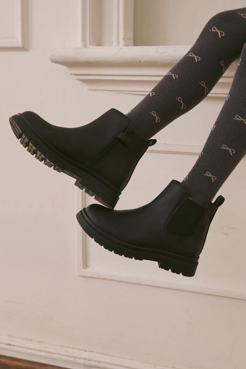 BOTIN NEGRO NIÑA 8086 COLLOKY - 2