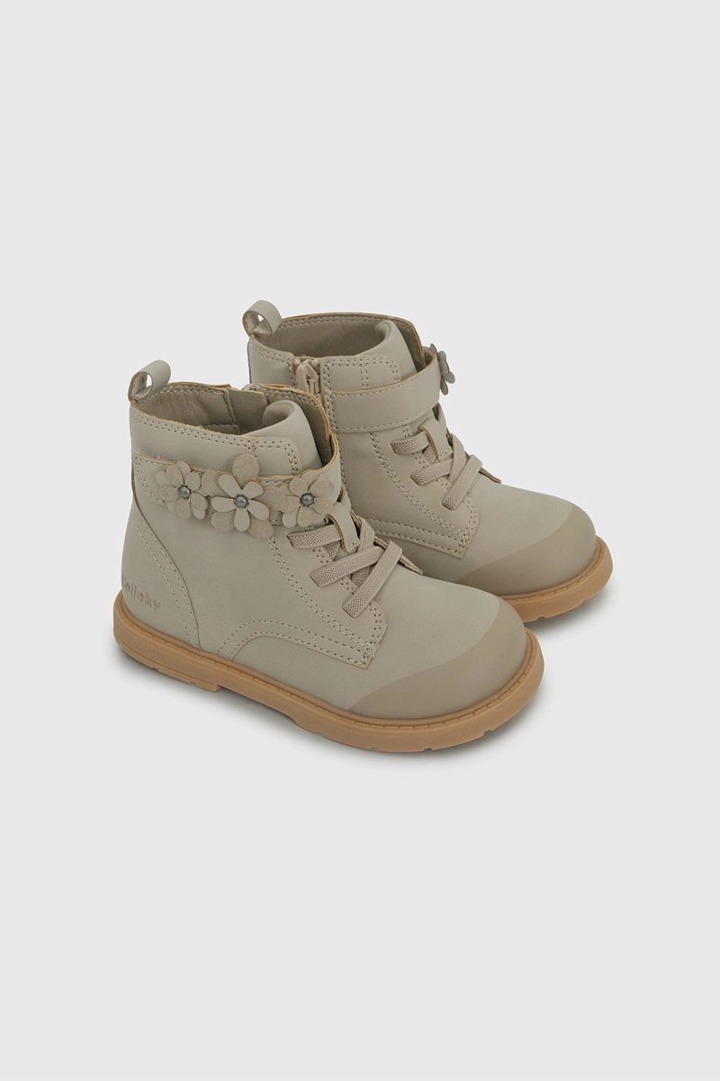 BOTIN BEIGE NIÑA 8108 COLLOKY - 1