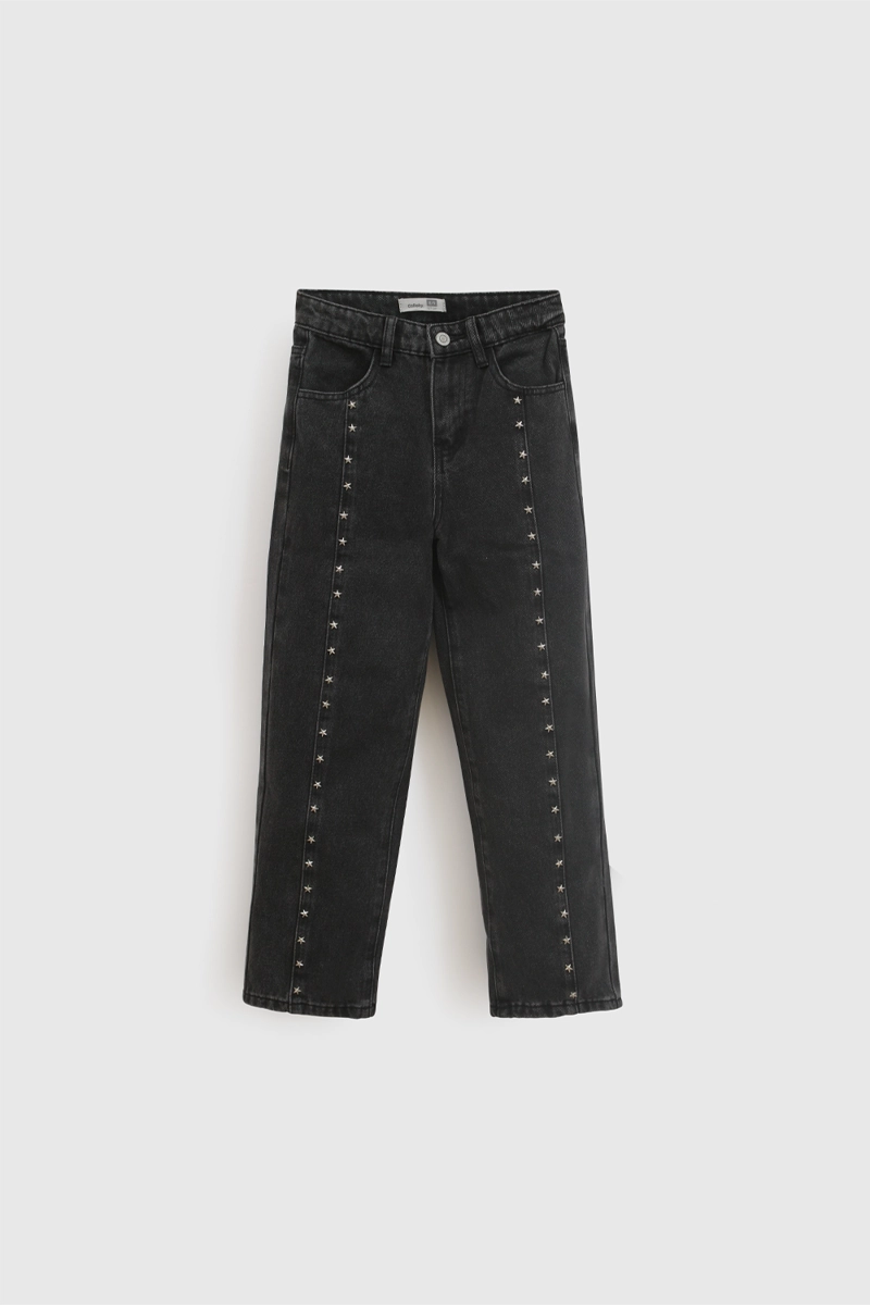 JEANS NEGRO NIÑA 8084 COLLOKY - 1