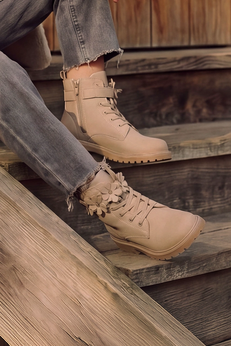 BOTIN BEIGE NIÑA 7820 COLLOKY - 2