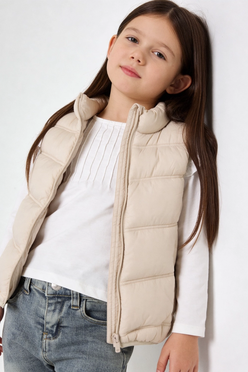 PARKA BEIGE NIÑA 7650 COLLOKY - 2