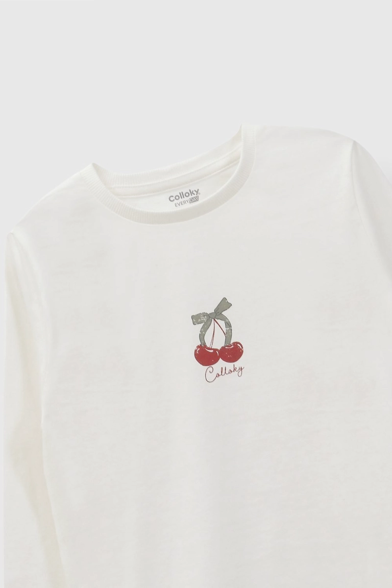 POLERA BEIGE NIÑA 8127 COLLOKY - 4
