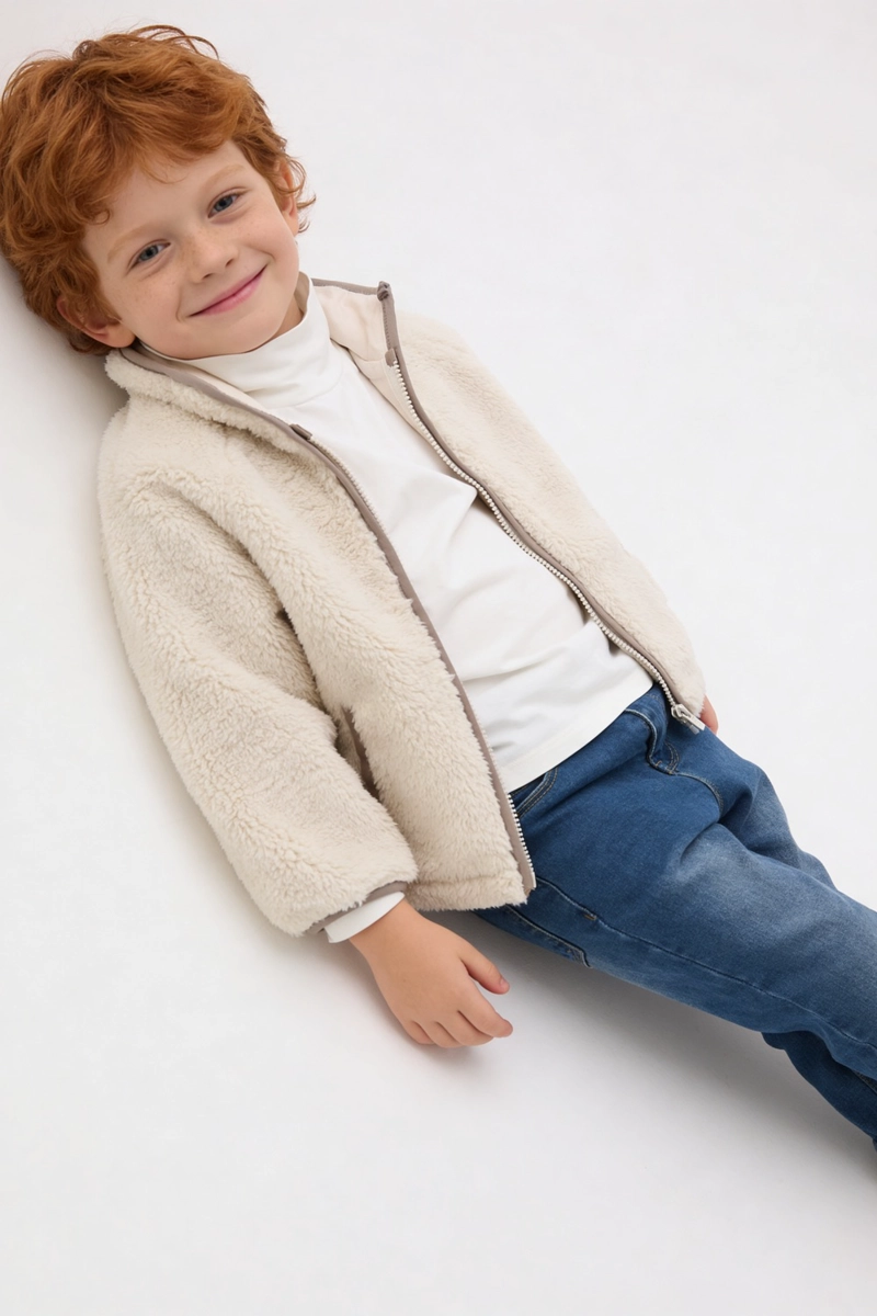 POLAR BEIGE NIÑO 8095 COLLOKY - 2