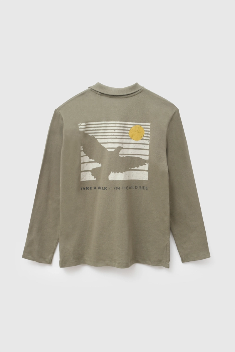 POLERA VERDE NIÑO 7688 COLLOKY - 3