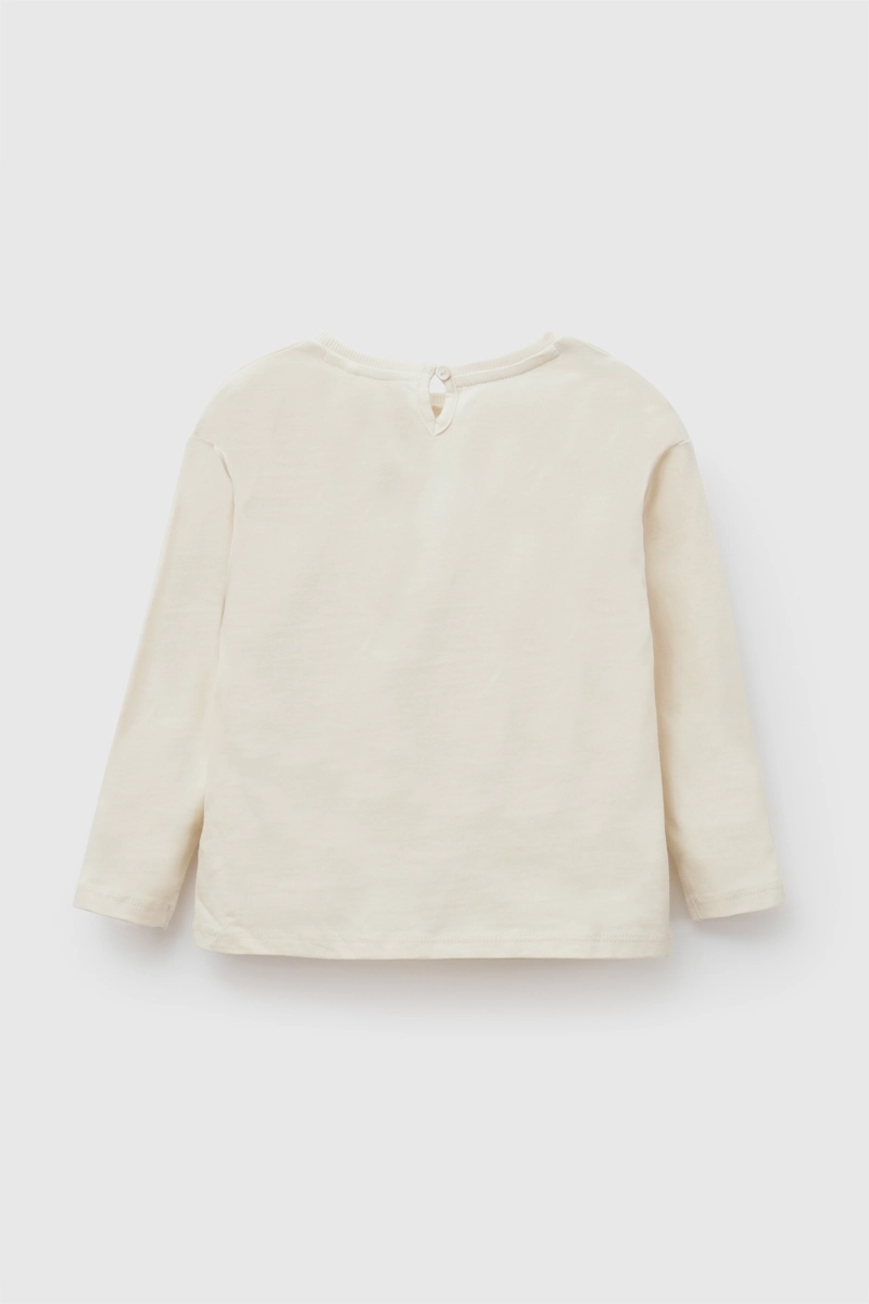 POLERA CREMA NIÑA 8088 COLLOKY - 2