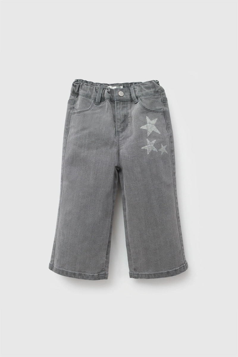 JEANS GRIS NIÑA 7707 COLLOKY - 1