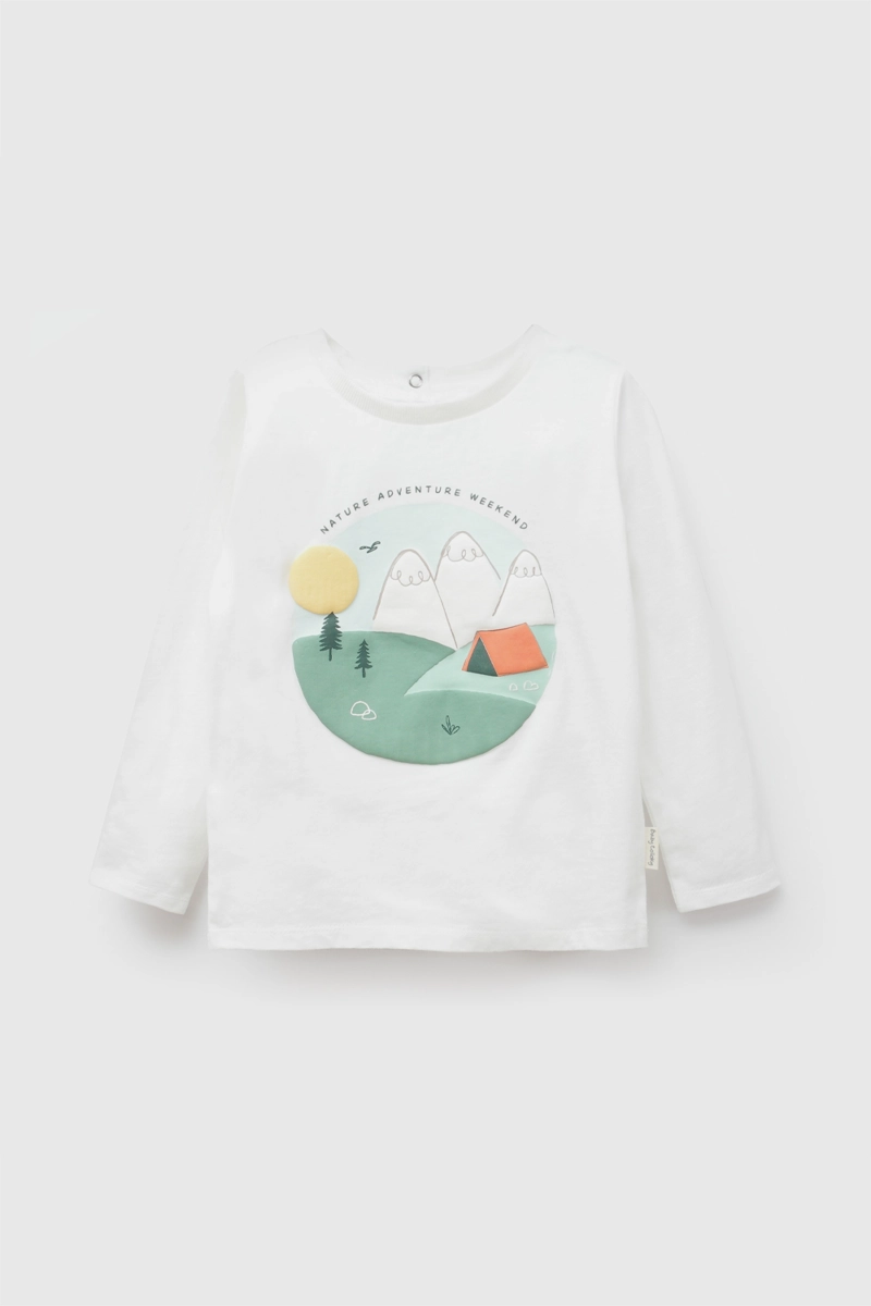POLERA BLANCO NIÑO 7938 COLLOKY - 1