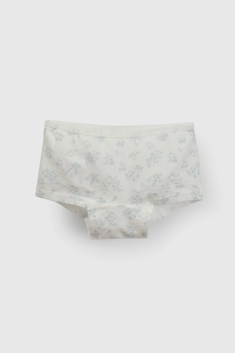 PACK DE 3 CALZONES  CELESTE PARA NIÑA DE 2 A +12 AÑOS - 4