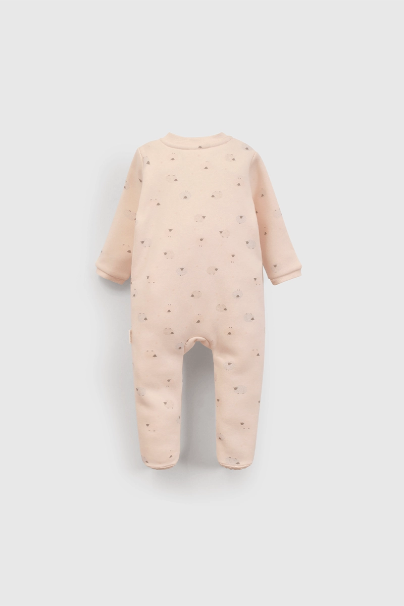 PIJAMA FRANELA ROSADO PARA BEBEDE 0 A 24 MESES - 2