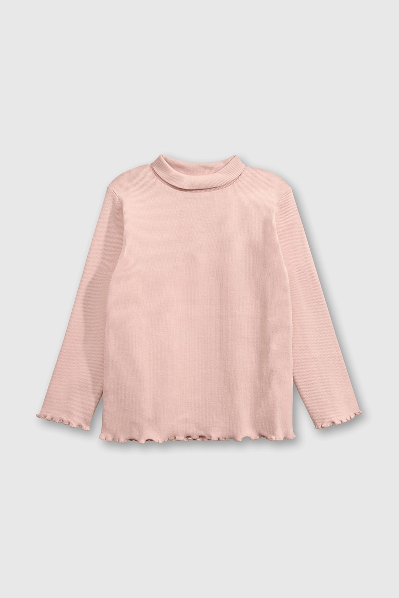 BEATLE LISO ALGODON ROSADO PARA BEBE  DE 3/6 A 36 MESES - 1