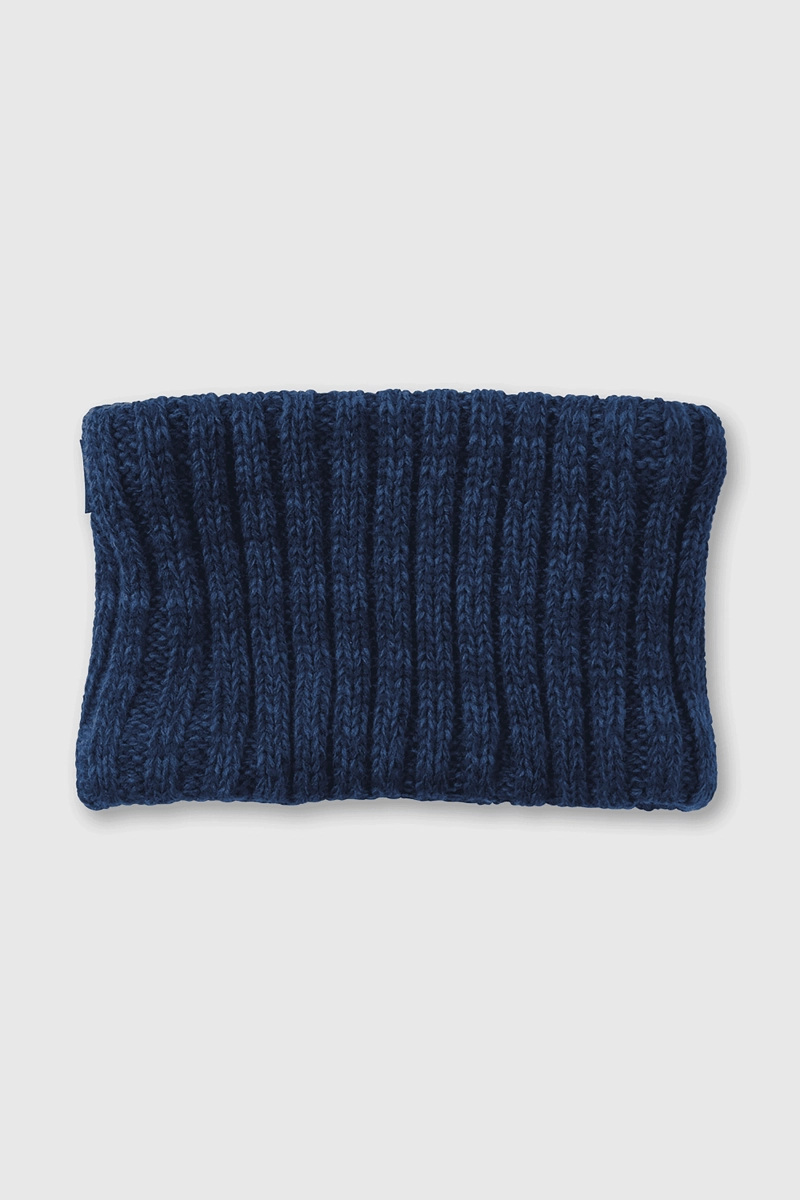 CUELLO TEJIDO CON POLAR FLEECE INTERIOR AZUL DE NIÑO TU - 2