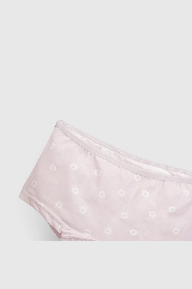 PACK DE 3 CALZONES  MORADO PARA NIÑA DE 2 A +12 AÑOS - 5