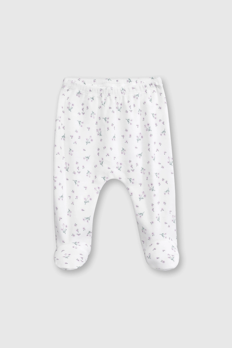 CONJUNTO DE PLUSH POLAR BLANCO PARA NIÑA RECIE N NACIDO - 3