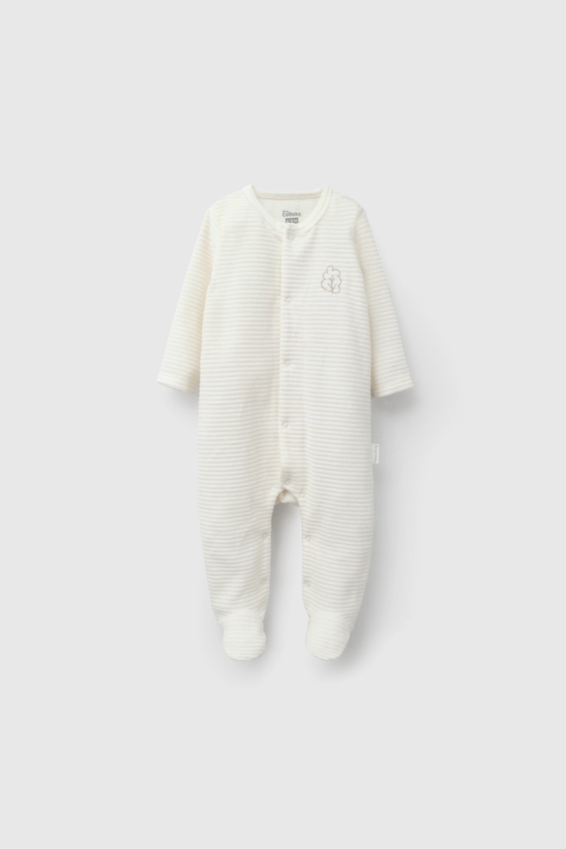 OSO PLUSH BEIGE UNISEX RN A 6-9M COLLOKY - 1