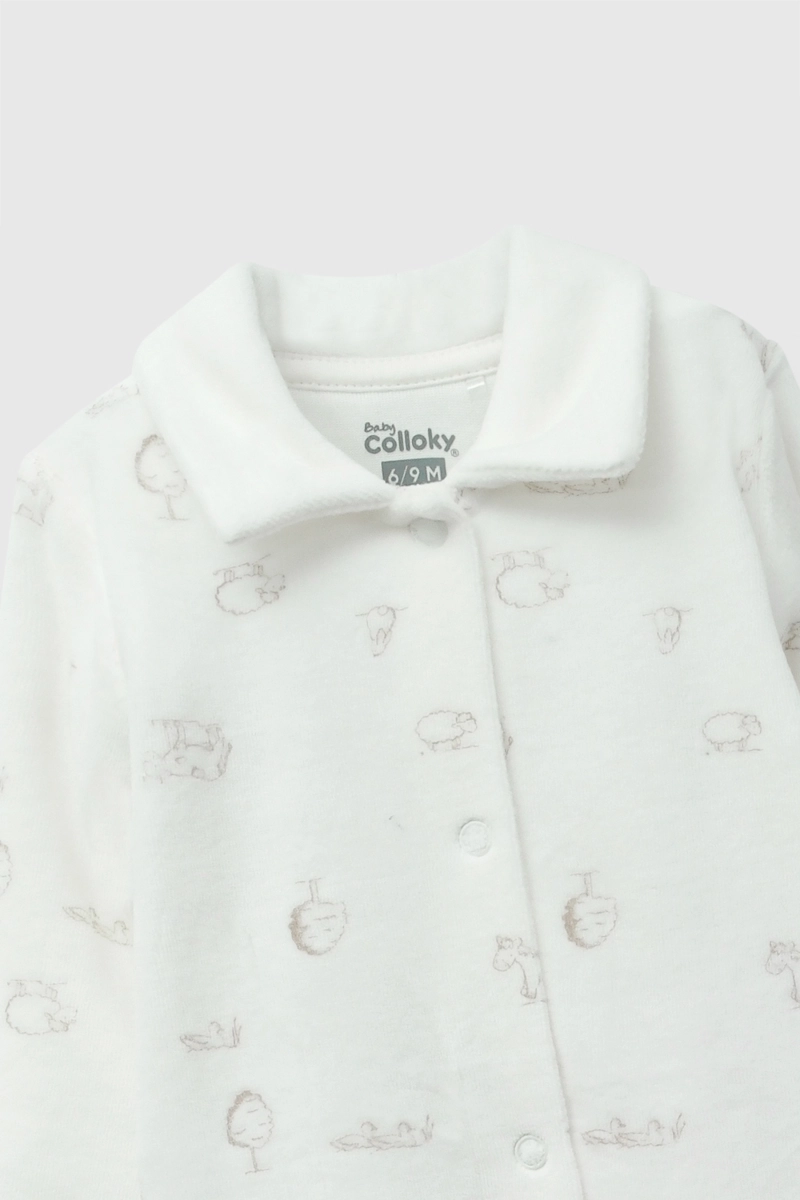 OSO PLUSH CREMA NIÑO RN A 6-9M COLLOKY - 4