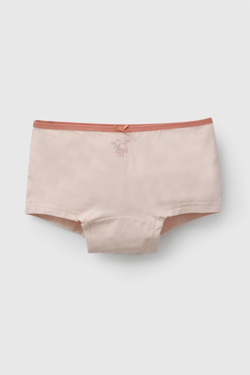 PACK 3 CALZON FLORES ROSADO NIÑA 2/3A A +12A COLLOKY - 4