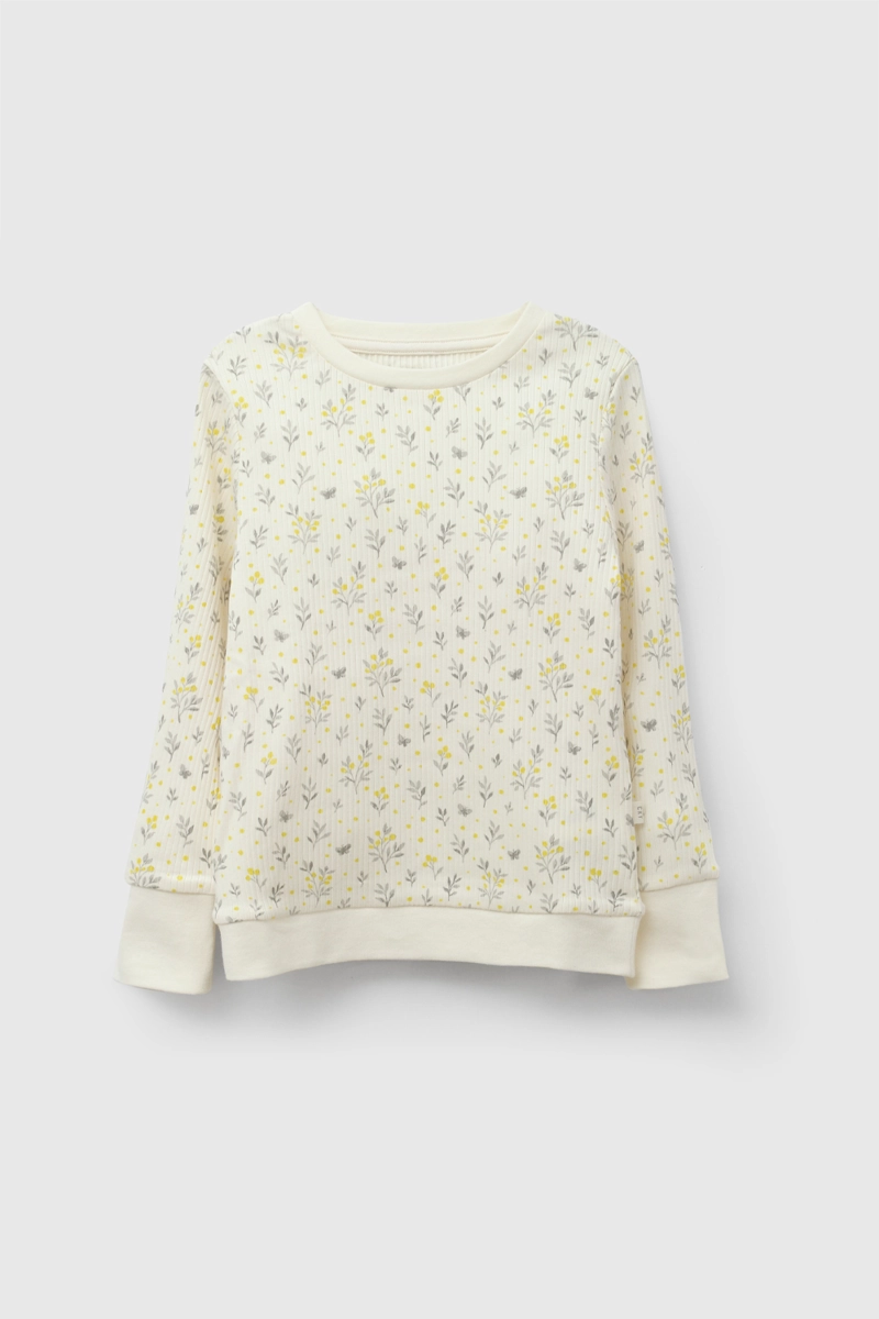 PIJAMA FLORES BEIGE NIÑA 2A A 12A COLLOKY - 2