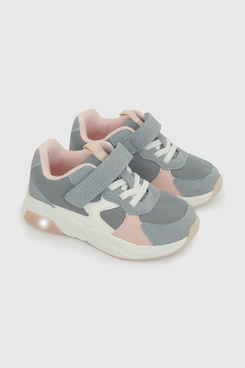 ZAPATILLA LUCES CELESTE NIÑA 21-27 COLLOKY - 1