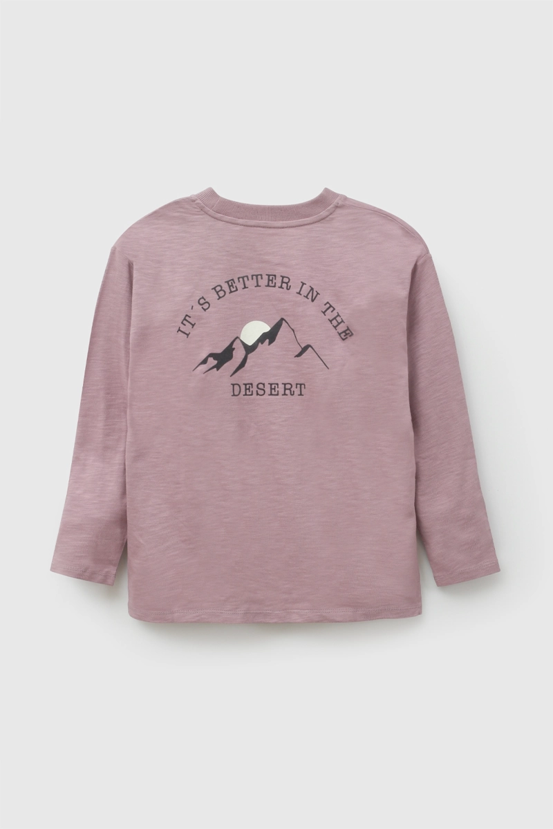 POLERA DESERT PURPURA NIÑO 3-4A A 12-13A COLLOKY - 2