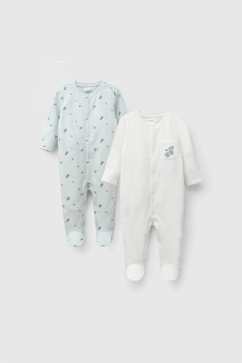 OSO POLYCOTTON CELESTE NIÑA RN A 6-9M COLLOKY - 1