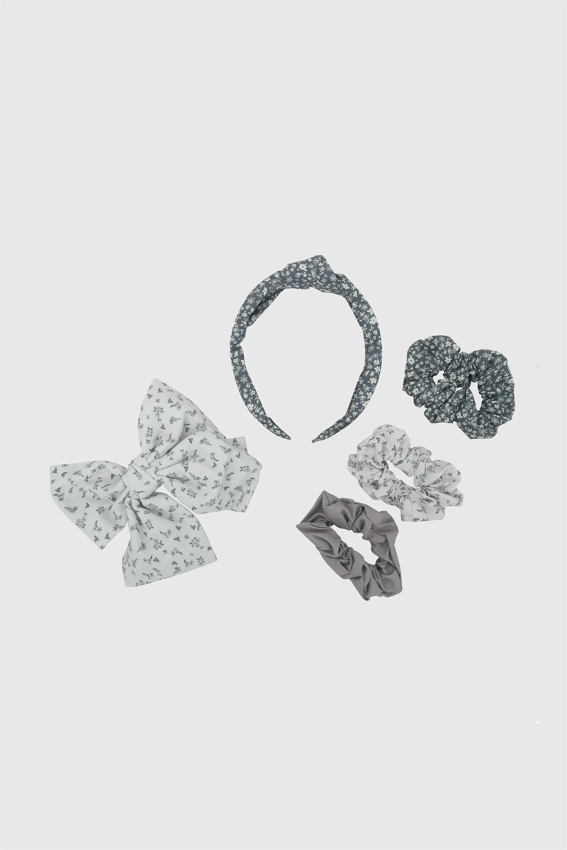 PACK PINCHE FLORES AZUL NIÑA COLLOKY - 3
