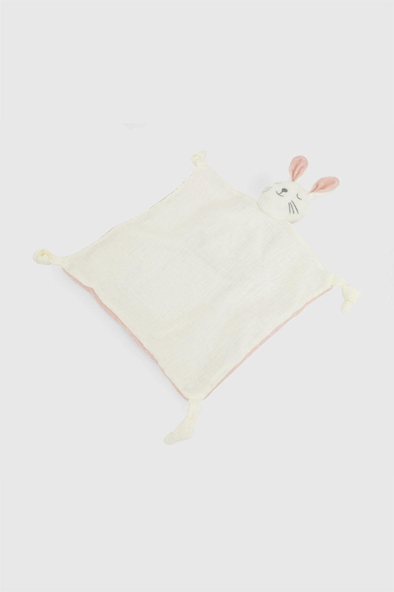 TUTO DE APEGO SAQUITO SONAJERO CONEJO BLANCO NIÑA COLLOKY - 1