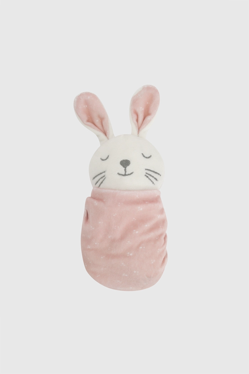TUTO DE APEGO SAQUITO SONAJERO CONEJO BLANCO NIÑA COLLOKY - 5