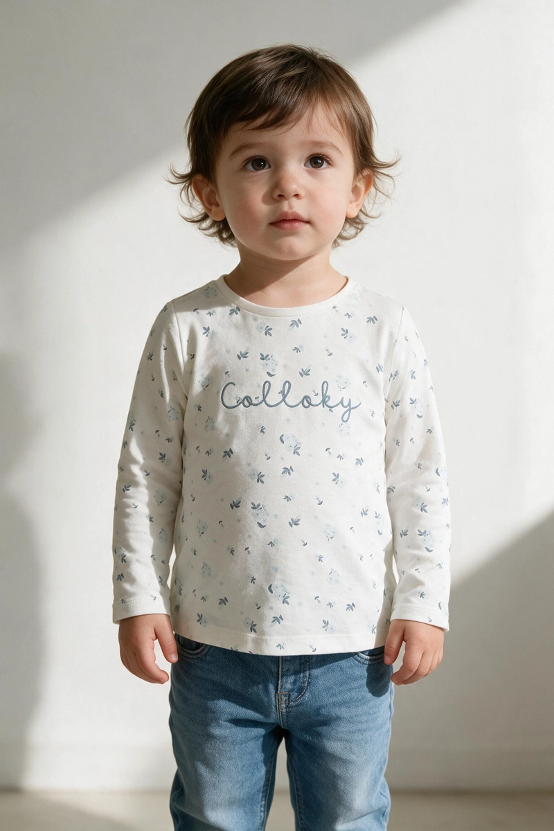 POLERA COLLOKY JERSEY NIÑA MULTICOLOR 6-9M A 4-5A - 2