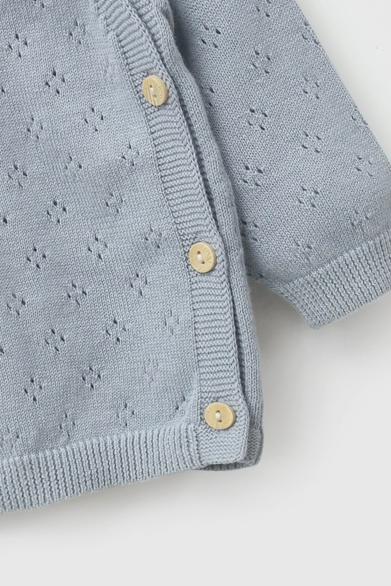 CONJUNTO TEJIDO DENIM NIÑO RN A 6-9M COLLOKY - 4