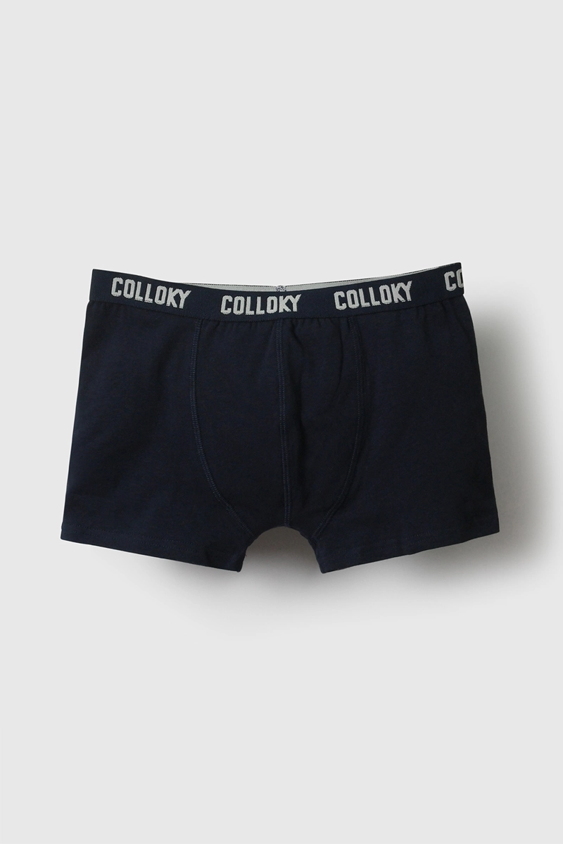 BOXER ALGODON NIÑO KID AZUL 2/3A A +12A - 2