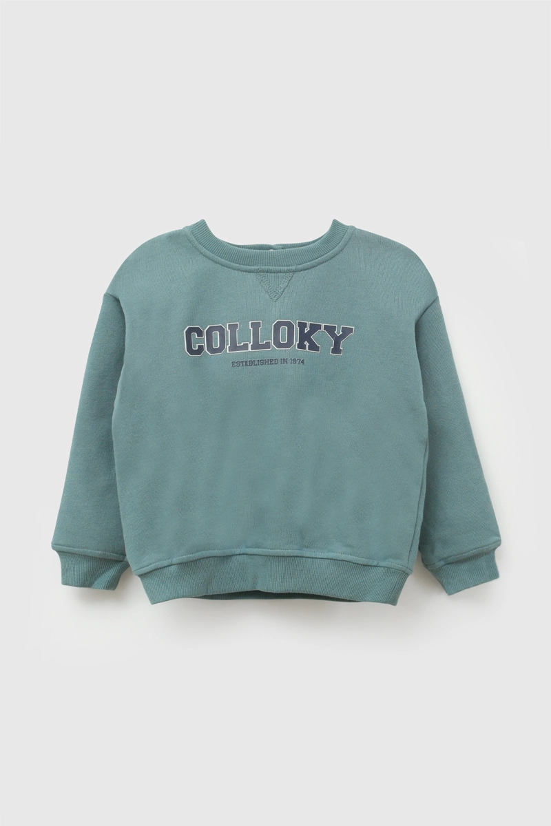 POLERON COLLOKY VERDE NIÑO 6-9M A 4-5A - 1