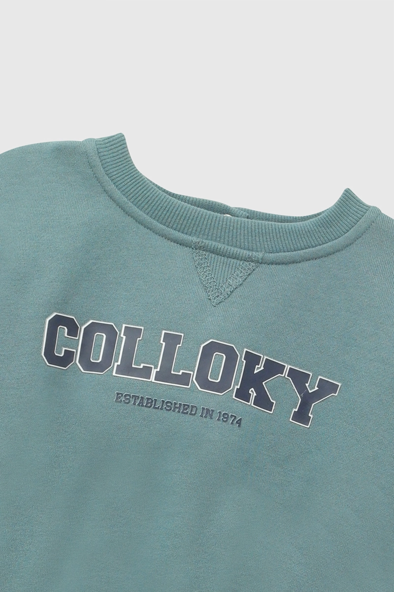POLERON COLLOKY VERDE NIÑO 6-9M A 4-5A - 3