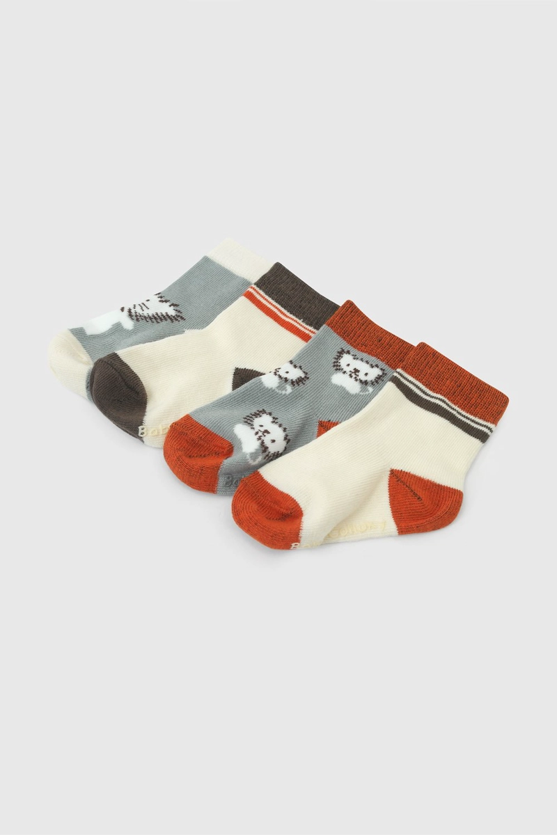 CALCETIN DEPORTIVO ROJO NIÑO 7961 COLLOKY - 2