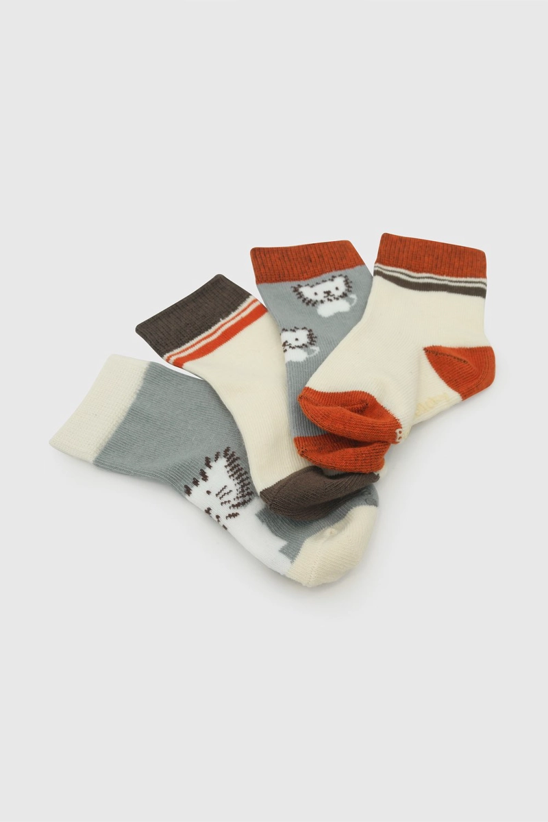 CALCETIN DEPORTIVO ROJO NIÑO 7961 COLLOKY - 3