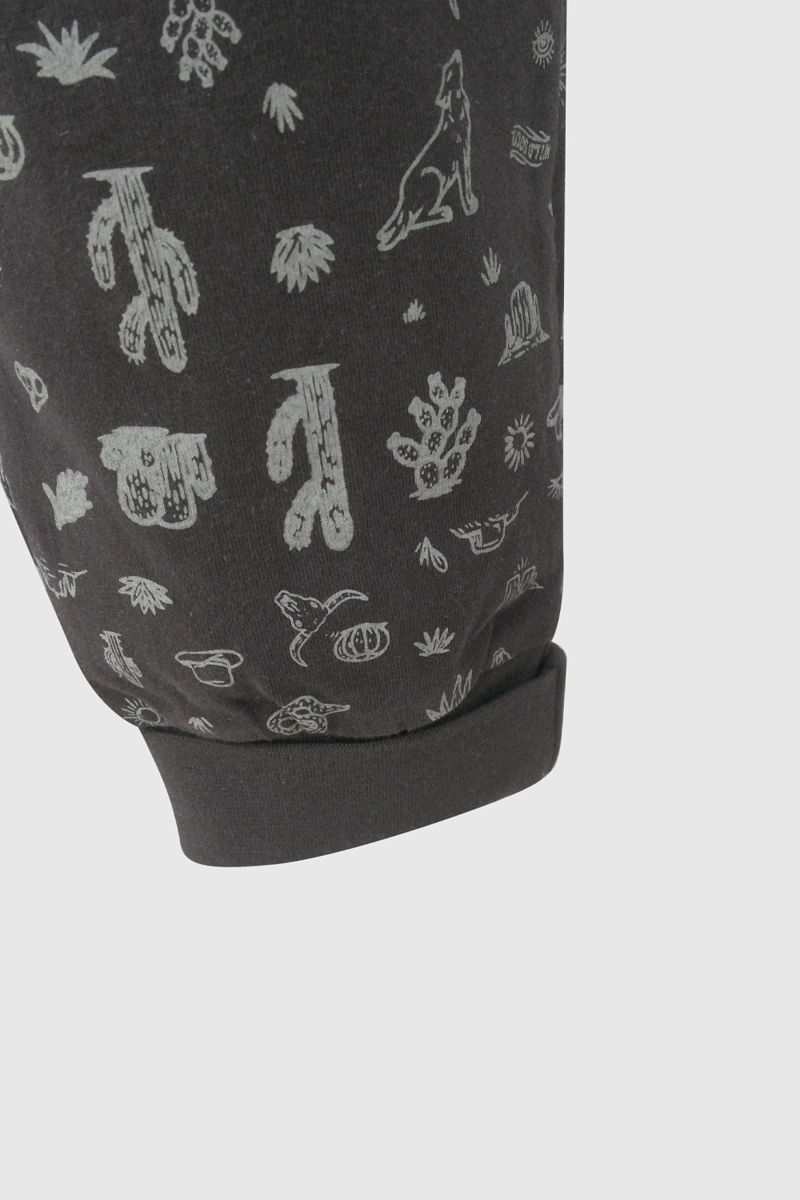 PIJAMA ALGODON ESTAMPADO NEGRO NIÑO 2A A 12A COLLOKY - 5