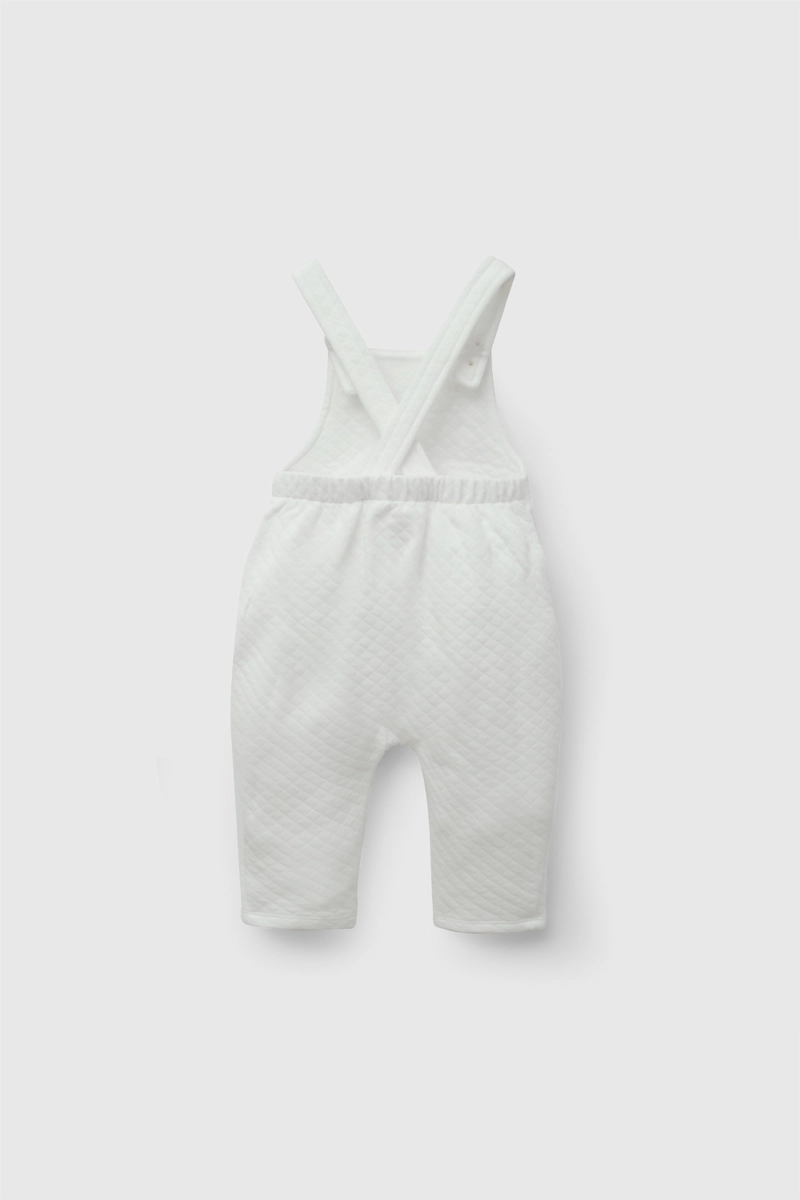 JARDINERA ACOLCHADA BEIGE UNISEX RN A 6-9M COLLOKY - 2
