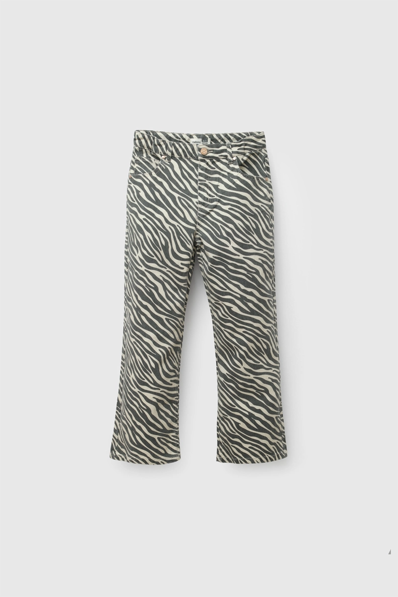 PANTALON GABARDINA BEIGE NIÑA 3-4A A 12-13A COLLOKY - 1