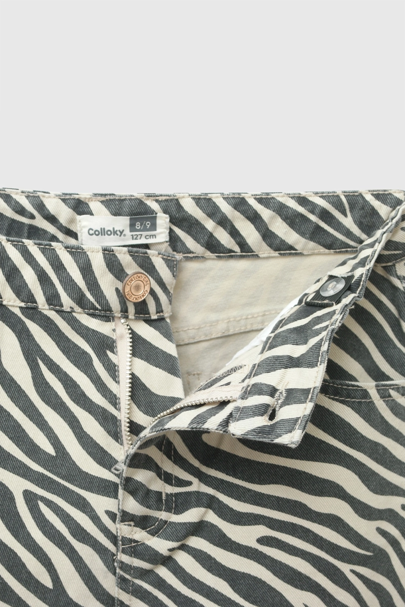 PANTALON GABARDINA BEIGE NIÑA 3-4A A 12-13A COLLOKY - 3