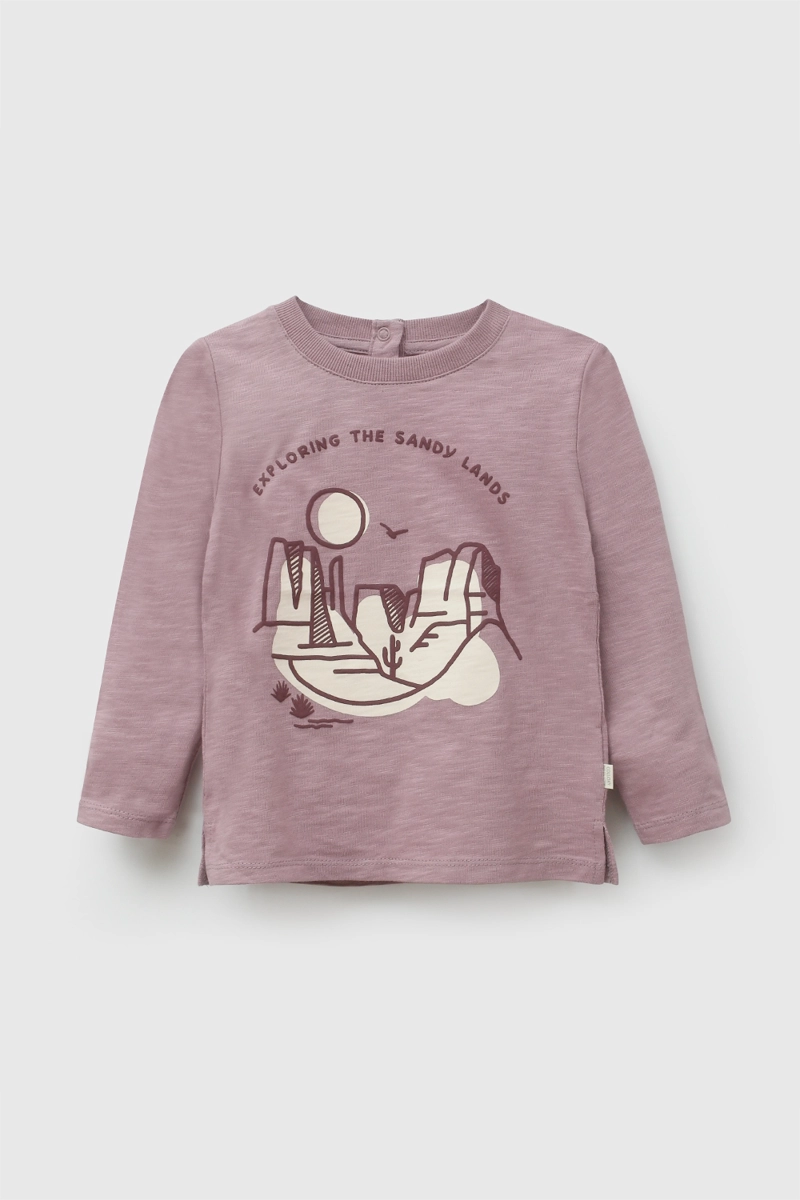 POLERA DESERT PURPURA NIÑO 6-9M A 4-5A COLLOKY - 1