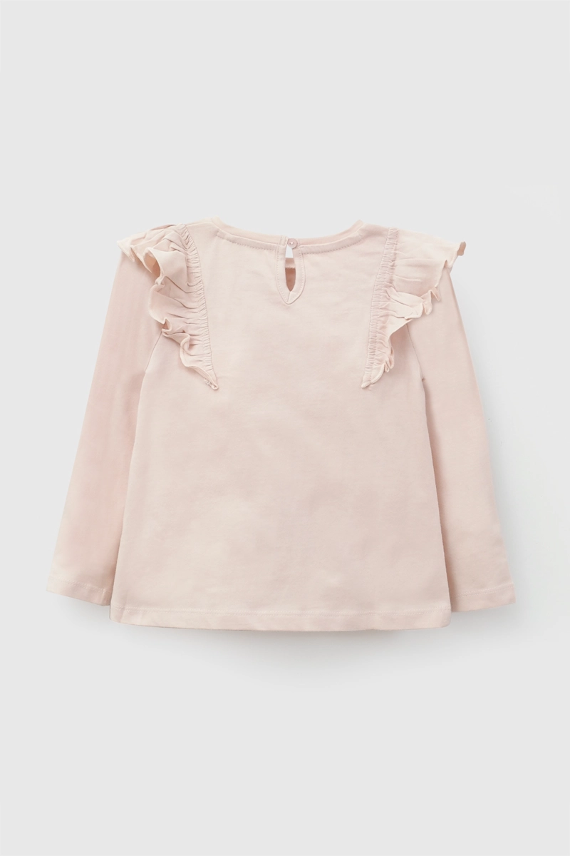 POLERA VUELOS ROSA VIEJO NIÑA 6-9M A 4-5A COLLOKY - 2