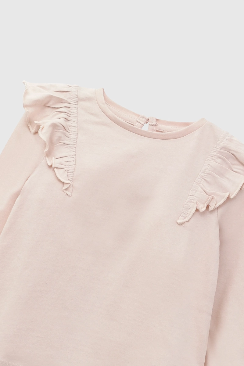 POLERA VUELOS ROSA VIEJO NIÑA 6-9M A 4-5A COLLOKY - 3